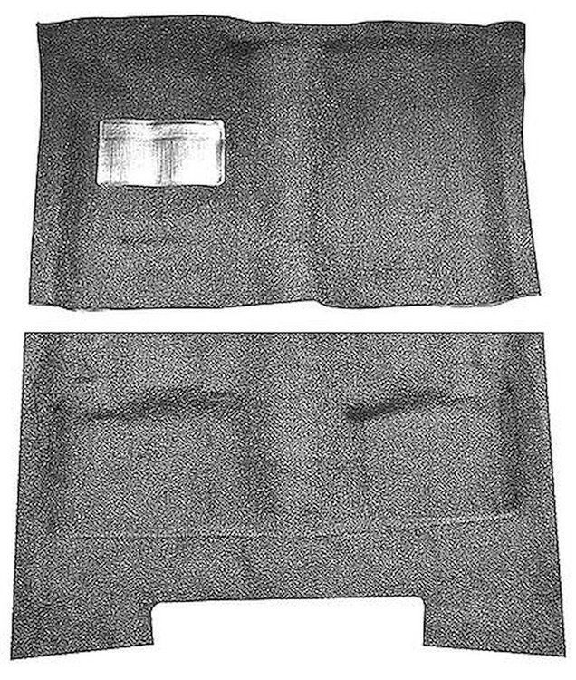 MC1918522 1962-73 Chrysler Fullsize/C-Body 2/4-Door/Wagon,; Loop Carpet; Kit, Gunmetal Gray
