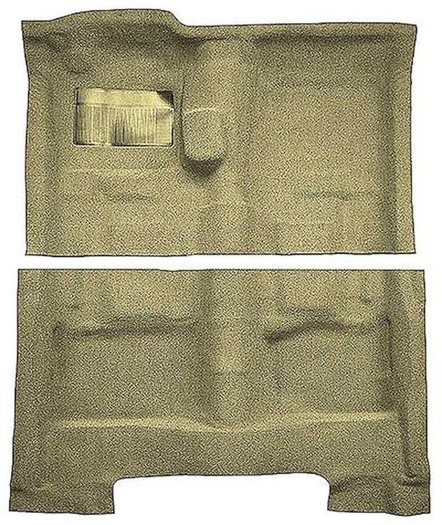 MC2210504 1963-73 Chrysler Fullsize/C-body 2-Door Coupe, 4-Speed;,; Loop Carpet; Kit, Ivy Gold