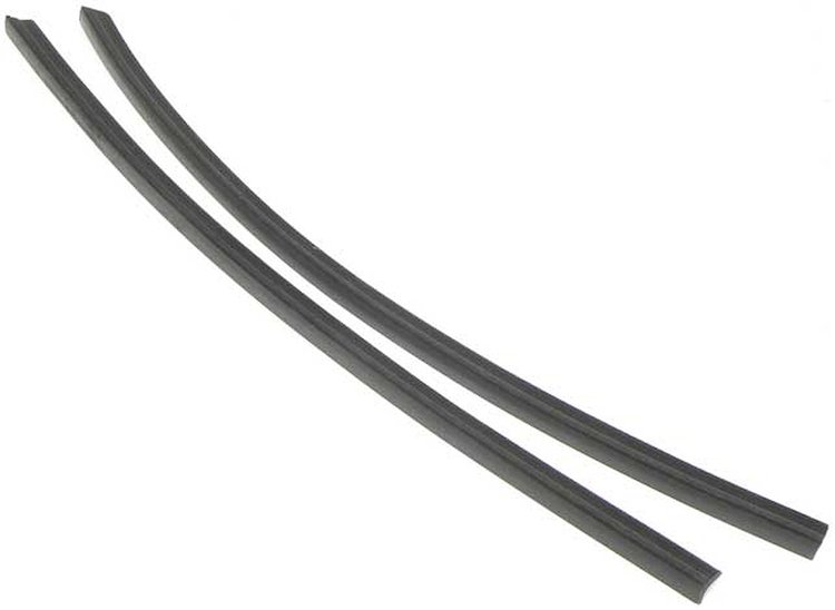 MD1611 1967-70 Charger, Coronet, GTX, Road Runner; Quarter Window Glass Vertical Seal ; Pair