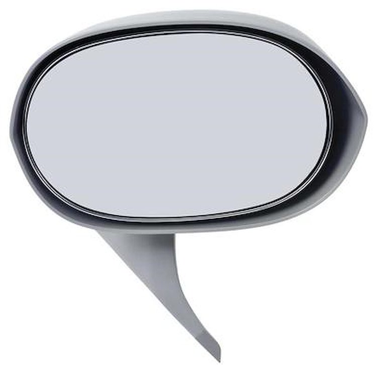 Manual Door Mirror Fits Select 1971-1974 Mopar B & E-Body Models [Paintable, Right/Passenger Side]