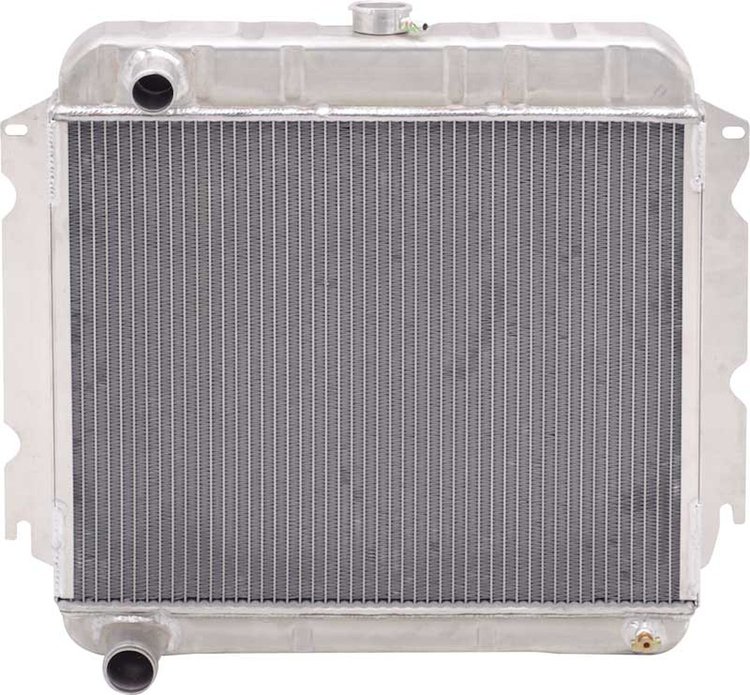 MD2259S Radiator 1970-72 Mopar B/E-Body Big Block With Std Trans 22" Wide 2 Row Aluminum Desert Cooler