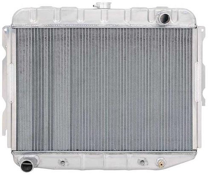 MD2260A Radiator 1970-72 Mopar B/E-Body Small Block With Auto Trans 22" Wide 2 Row Aluminum Desert Cooler