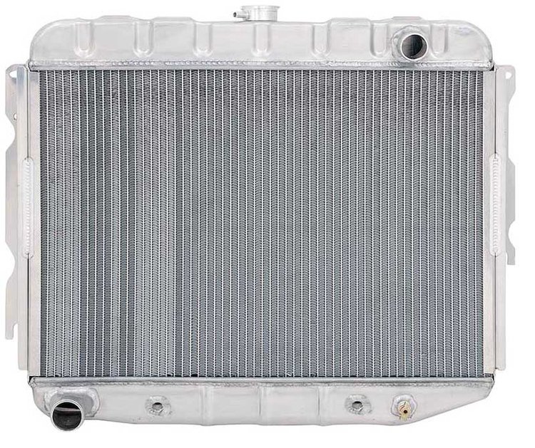 MD2261A Radiator 1970-72 Mopar B/E-Body Big Block With Auto Trans 26" Wide 2 Row Aluminum Desert Cooler