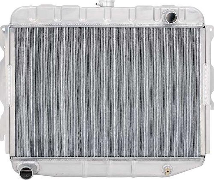 MD2261S Radiator 1970-72 Mopar B/E-Body Big Block With Std Trans 26" Wide 2 Row Aluminum Desert Cooler