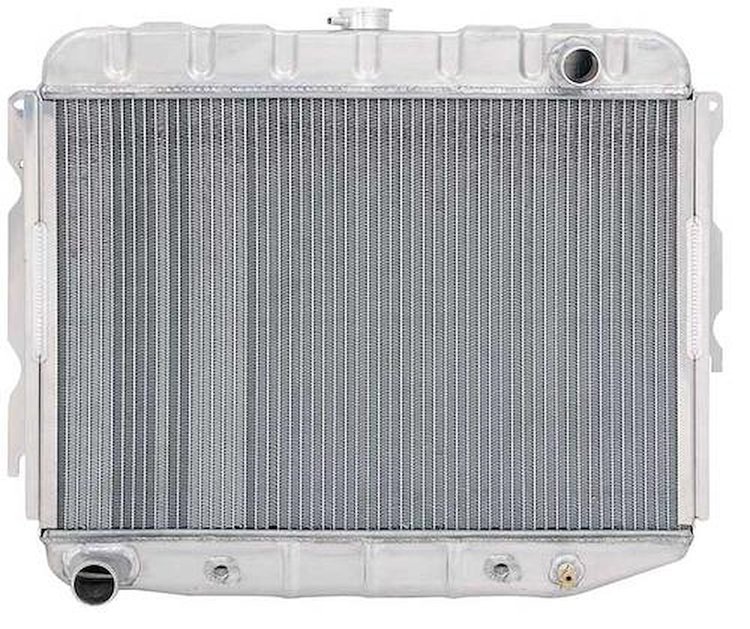 MD2262A Radiator 1970-72 Mopar B/E-Body Small Block With Auto Trans 26" Wide 2 Row Aluminum Desert Cooler
