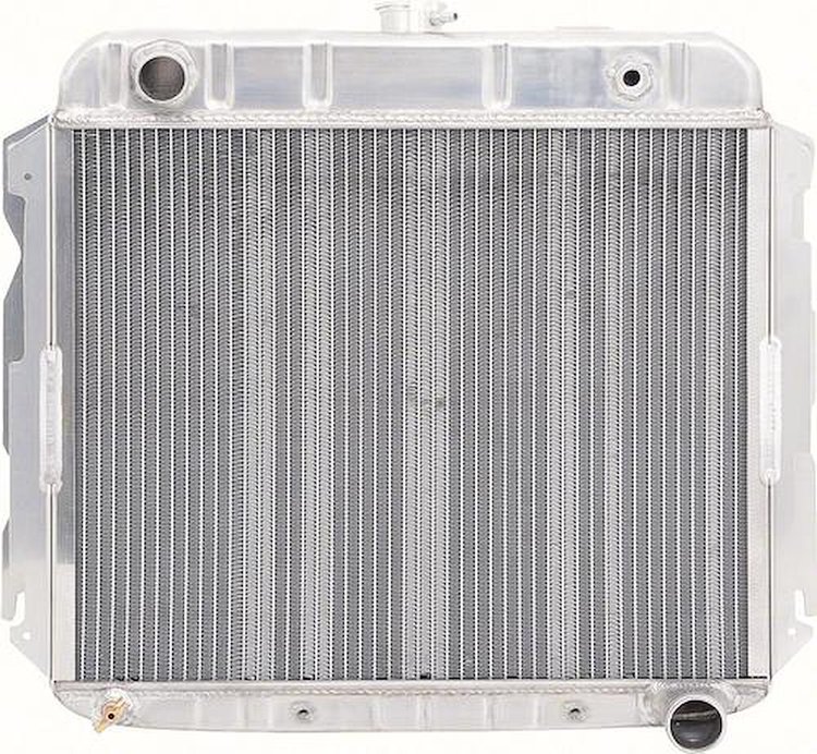 MD2264A Radiator 1973 Mopar B/E-Body Small Block With Auto Trans 22" Wide 2 Row Aluminum Desert Cooler