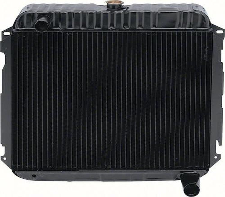 MD2286A Replacement Radiator 1971-73 Plymouth B-Body, 71-72 E-Body 6 Cyl 196/225 With Automatic Trans 3 Row