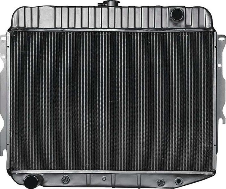 MD2290A Replacement Radiator for 1970-1972 Mopar B & E-Body Big Block V8 W/ Auto. Trans. [3 Row, Copper/Brass]