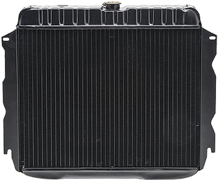 MD2299A Replacement Radiator 1973 Mopar B/E-Body Small Block V8 With Automatic Trans 4 Row 22" Wide