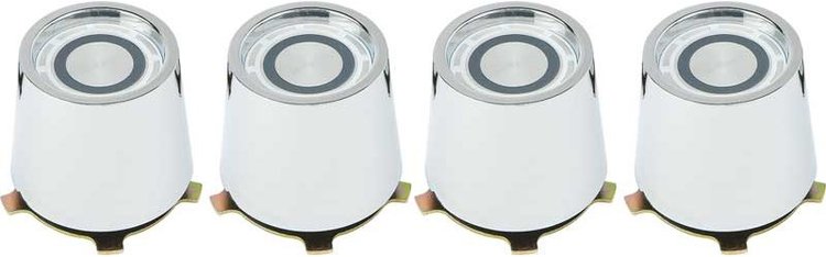 Center Cap Set 1967-1976 Mopar Magnum 500 and Road Wheel
