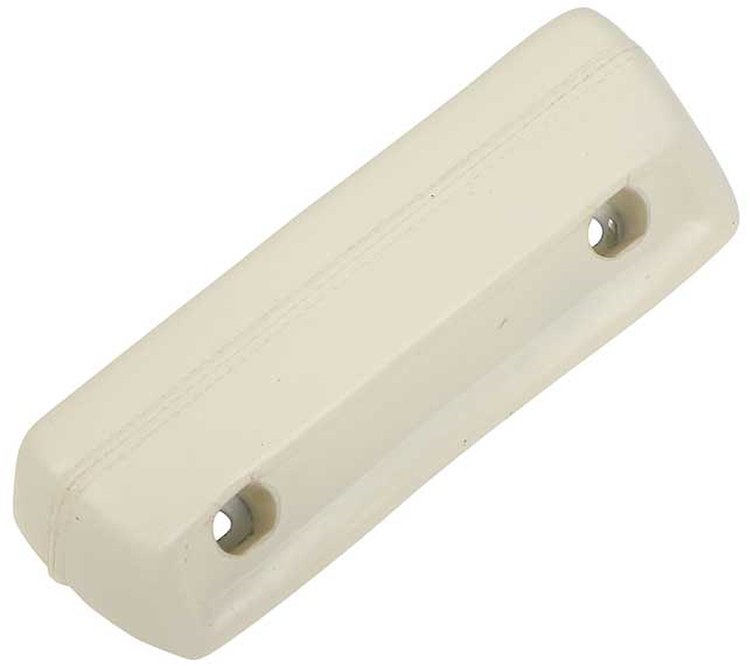 MD241 1968-72; Dart, Valiant, Duster, Barracuda; Arm Rest Pad; Front or Rear; White
