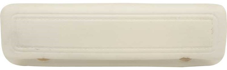MD281 Arm Rest Pad; 1966-70 Coronet, GTX, Road Runner Satellite; 9" Long; White