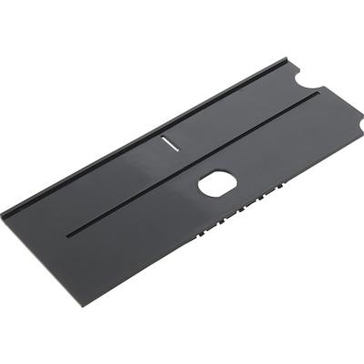 MD4025 1970 Barracuda, Cuda, Challenger; Shift Slider Plate ; Black ; with Auto Trans, Console