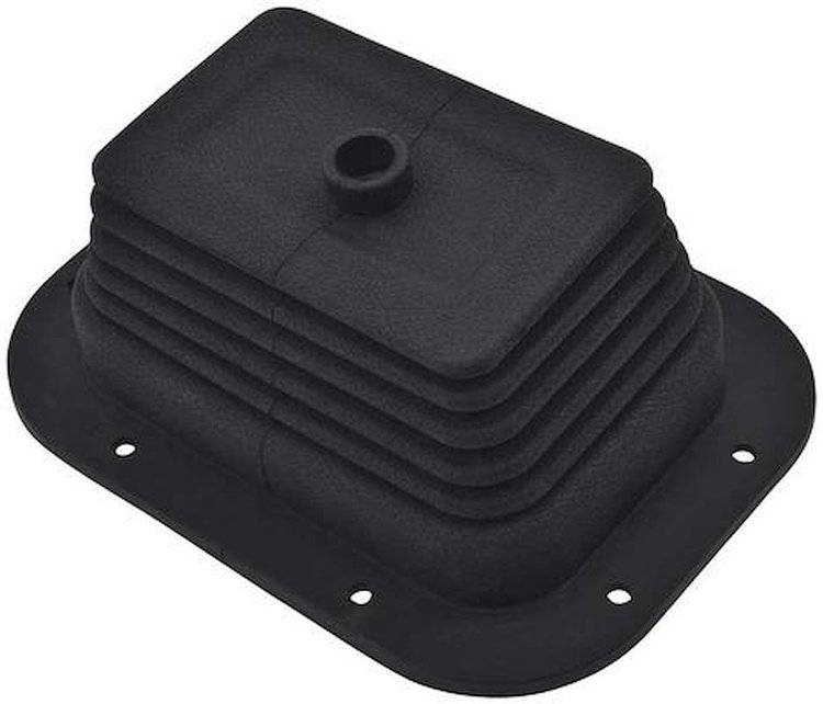 MD7004 Upper Shift Boot 1970-74 Dodge, Plymouth; Manual Trans; Features Round Hurst Shifter Handle Hole