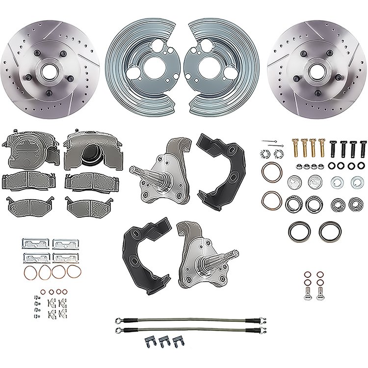 MD7783 Front Disc Brake Conversion Set for 1962-1974 Dodge, Plymouth B, E-Body