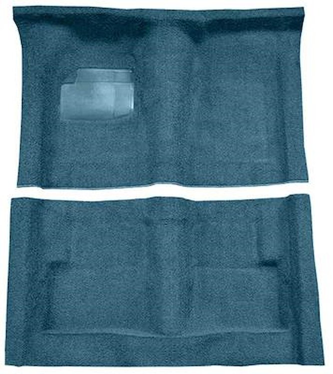 MD981818 Cut Pile Carpet 1974 Plymouth Road Runner With Auto Trans Ocean Blue