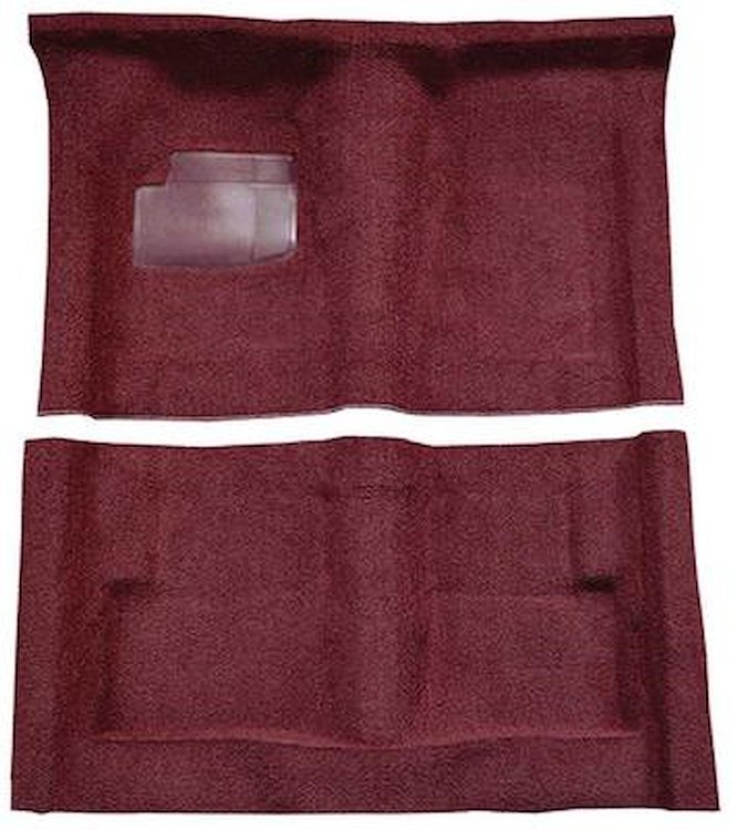 MD981825 Cut Pile Carpet 1974 Plymouth Road Runner With Auto Trans Maroon