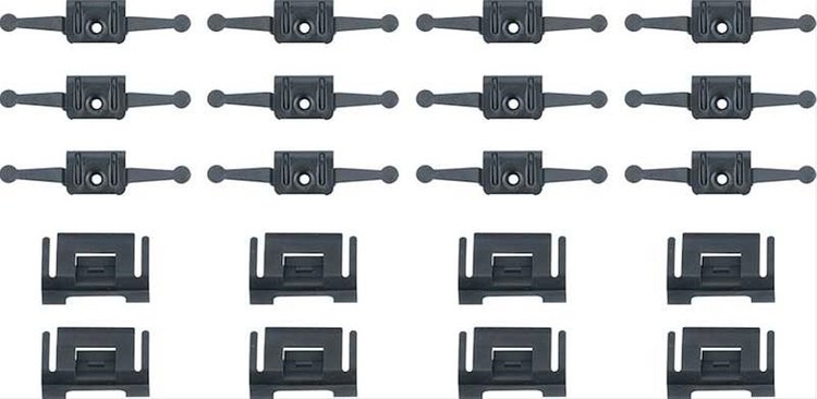 1970-71 Challenger/Barracuda Convertible Boot Well Molding Hardware