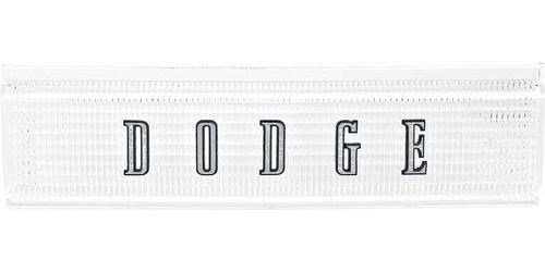 ME12229 1970 Dodge Challenger; Lens; Rear Back Up Light/Reverse Lamp; with in.DODGE in. Lettering and Gasket