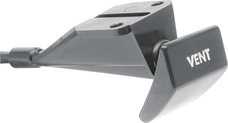 ME1317 1970 Barracuda, Cuda, Challanger; Dash Vent Cable; with Handle; 34-1/4 in.; LH Drivers Side