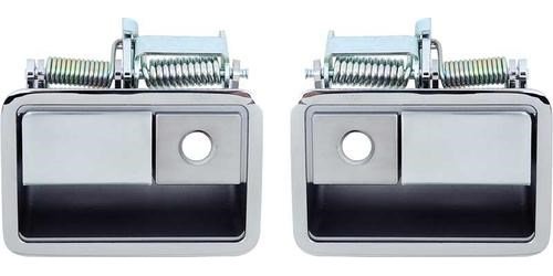 ME1592 Outer Door Handle Set for 1970-1974 Dodge Challenger [Left/Driver Side and Right/Passenger Side, Pair]