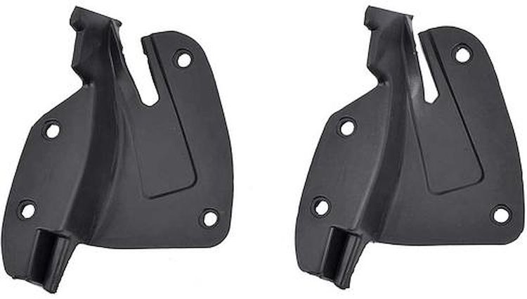 ME502 Molded Door Seal End Cap 1970-74 Challenger, Barracuda, Cuda; Pair