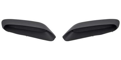 ME861033 1970-74 Plymouth Barracuda; Twin Bulge Hood Scoop Ornament Set