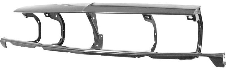 MM1102A 1970 Plymouth Barracuda; Front Header Panel; EDP Coated