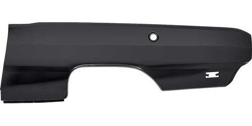 MM1175A 1969 Dodge Dart; Partial Quarter Panel Skin; LH; EDP Coated