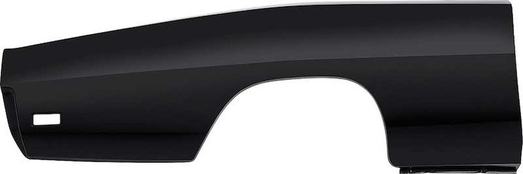 MM1188A Partial Quarter Panel Skin-1969 Dodge Charger; RH Passenger Side; EDP Coated