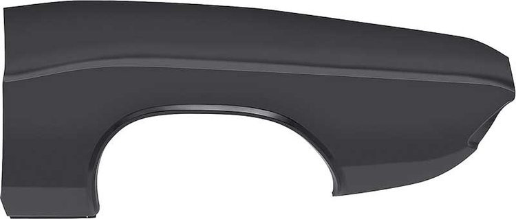 MM1225A 1972-74 Dodge Challenger; Quarter Panel Skin; LH; EDP Coated