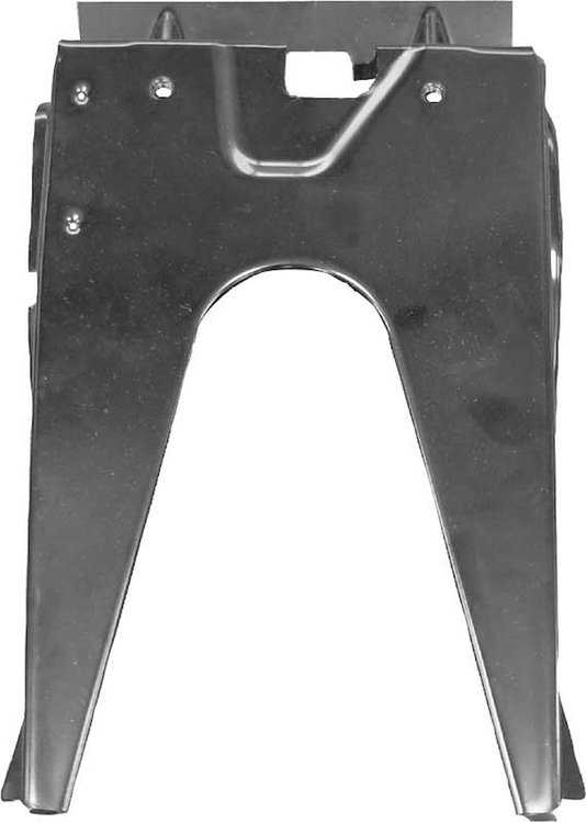 MM1237A 1970-74 Plymouth Barracuda, Cuda; Trunk Lock Support; EDP Coated