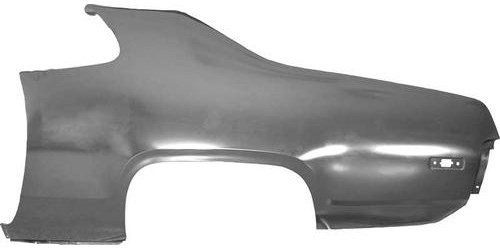 MM1343A 1972 Plymouth B-Body; Complete Quarter Panel; LH; EDP Coated