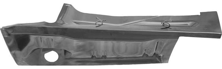 MM1436A 1971-74 Plymouth B-Body; Trunk Floor Extension; LH; EDP Coated