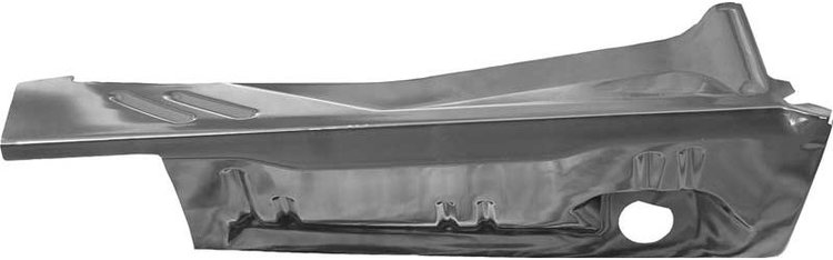 MM1437A 1971-74 Plymouth B-Body Trunk Floor Extension; RH; EDP Coated