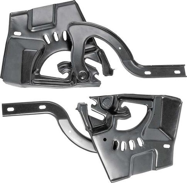 MM1839 Trunk Lid Hinges 1970-74 Dodge Challenger; EDP Coated; Pair