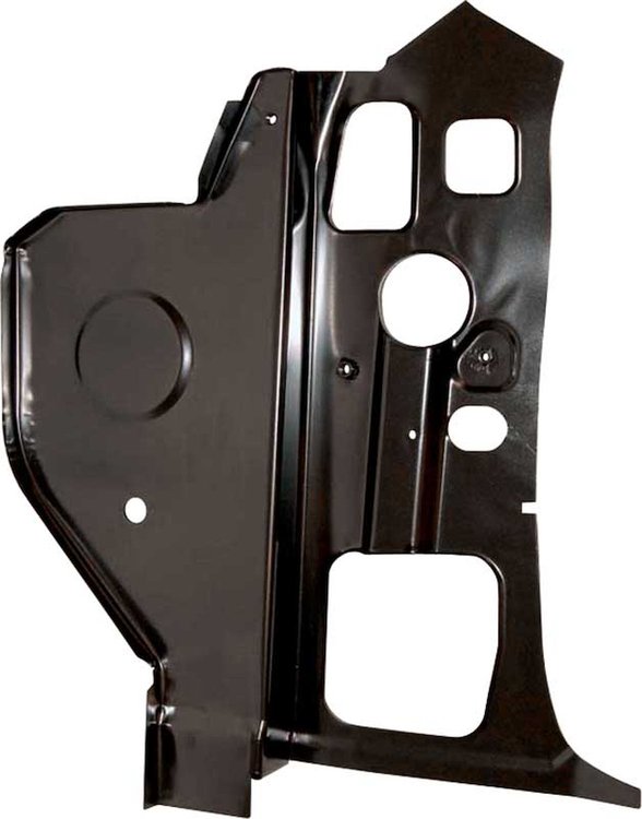 MM1896A 1970-74 Dodge, Plymouth E-Body; Inner Cowl Side Hinge Panel; LH