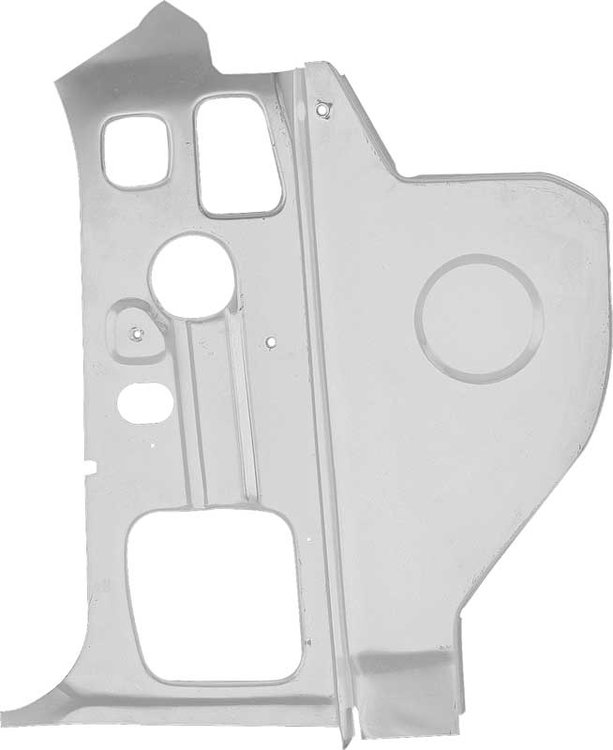 MM1896W Inner Cowl Side Hinge Panel 1970-74 Barracuda, Cuda, Challenger