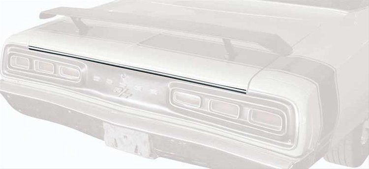 MN1409 Trunk Lid Molding 1970 Dodge Coronet R/T; Super Bee R/T