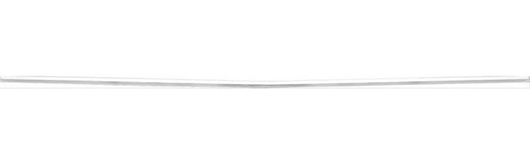 MN1424 Hood Lip Molding 1970 Dodge Challenger T/A; 52"