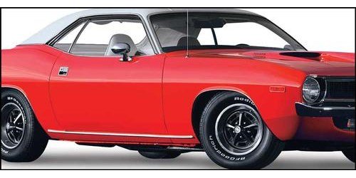 MN1453 Rocker Panel Moldings for 1973-74 Plymouth Barracuda, Cuda