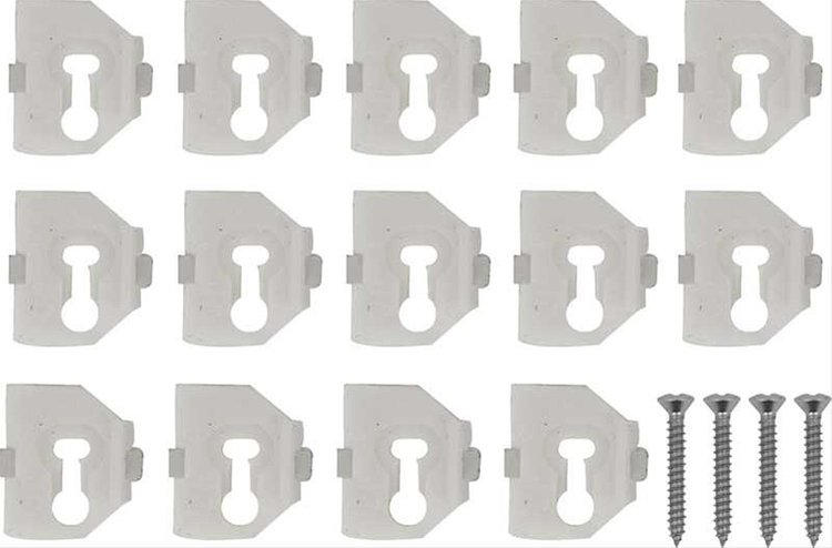 1971-74 Barracuda / Cuda And 1972-74 Challenger Rocker Panel Molding Hardware Set