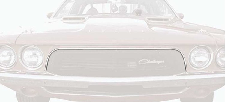 MN1470 Grille Molding 1972-74 Dodge Challenger