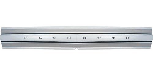MN2176 Rear Trunk Panel Molding 1968 Plymouth Road Runner, Satellite; Die Cast; Officially Licensed by Mopar