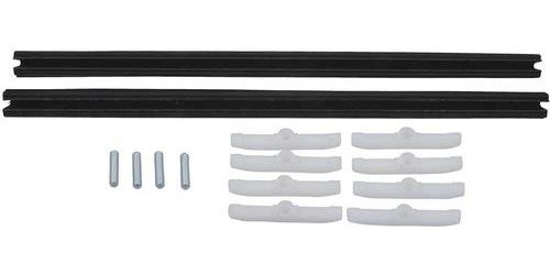 MN3104 1967-74 Chrysler, Dodge, Plymouth; A, B, C Body; Front Door Glass Channel Seals; with Clips; Pair