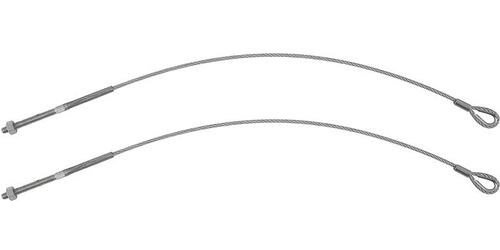 MP155509 1963-66 Mopar A-Body - Convertible Top Rear Guide Cables (Pair)