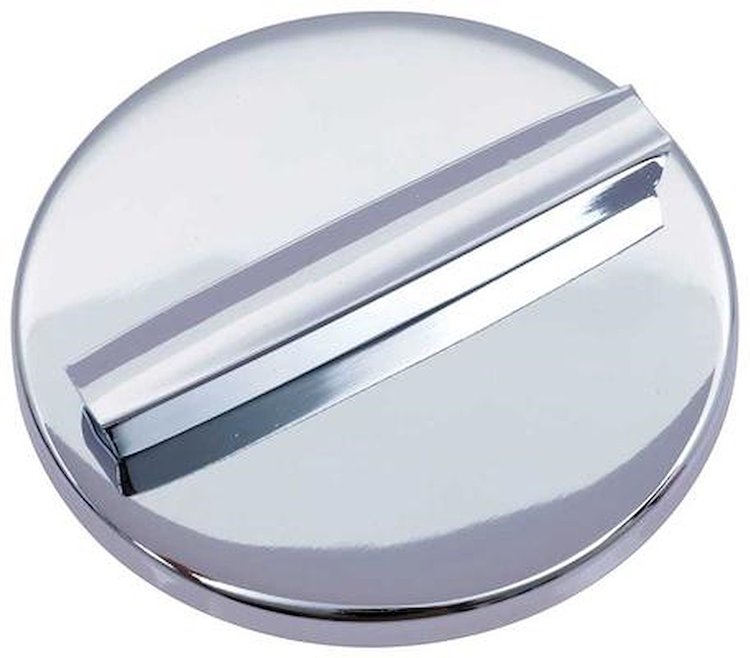 MP71004 1960-72 Dodge, Plymouth A-Body, 1963-64 B-Body; Fuel Tank Cap; Chrome; Non-Vented