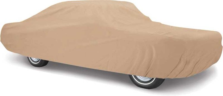 MT4115FTN 1973-74 Challenger; Tan Softshield Flannel Car Cover
