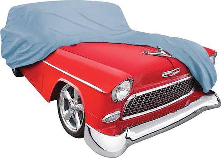 MT8611A 1955 Chevrolet 2 & 4 Door Wagon Diamond Blue Car Cover