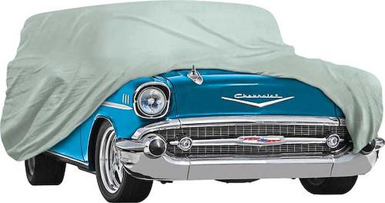 MT8613B 1957 Chevrolet 2 / 4 Door Wagon Diamond Fleece Car Cover